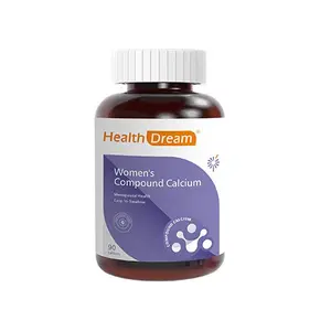 Health Dream Calcium Tablet for Women-Menopause Supplements for Women,Red clover Isoflavones&Calcium& Vitamin D3,Non-GMO,Tablets Healthcare Dietary