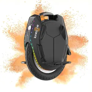 KingSong 16X Pro Electric Unicycle One Wheel Self Balancing Scooters for Adults, 37 MPH, 100-Mile Range EUC, 4600W Peak Motor, Smart Self-Balancing Commuter Scooter (Black)