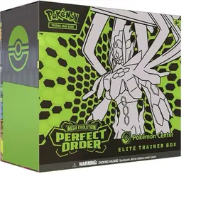 Pokémon Perfect Order Elite Trainer Box Mega Evolution Trading Card Game Collectible with Mega Evolution Cards for Collectors and Enthusiasts