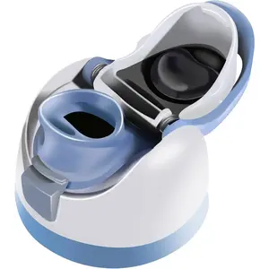 Replacement Cap for Owala Freesip, One Button Water Bottle Top Lid Compatible with Owala Cup 16oz 24oz 32oz 40oz, BPA-Free Replacement Accessory for Owala Free Sip (Azure) Drinkware Plastic