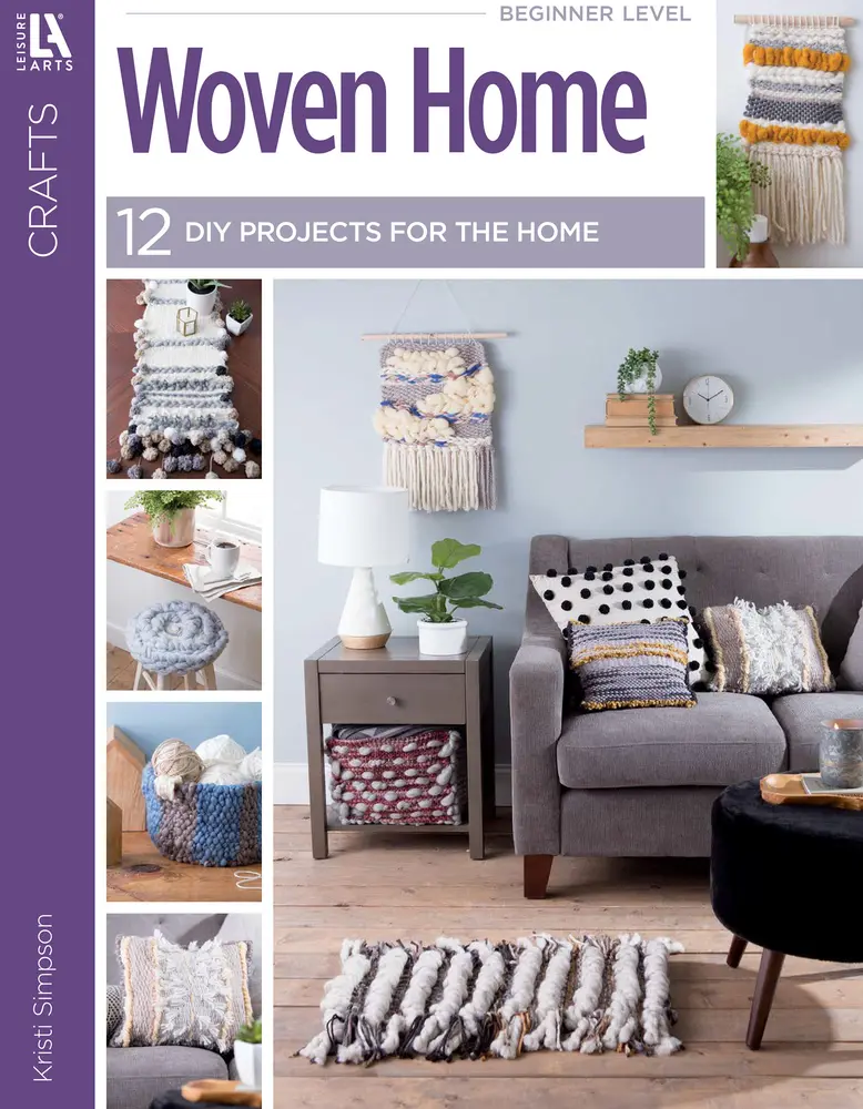 Used Woven Home Tutorial Book - 12 DIY Home Projects by Kristi Simpson (Paperback)