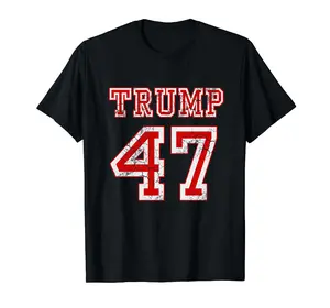 Trump 47 2024 Election Republican Conservative Men Women T-Shirt