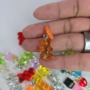 USBC Dust Plug Gummy Bear Charm - Orange, Secure Fit, Perfect for Phone, Kindle, Headphones, and More