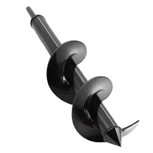 Auger Drill Bit for Planting - Heavy-Duty Garden Auger Spiral Drill Bit - Bulb Planter Tool & Auger Post Hole Digger - 3/8" Hex Drive Drill