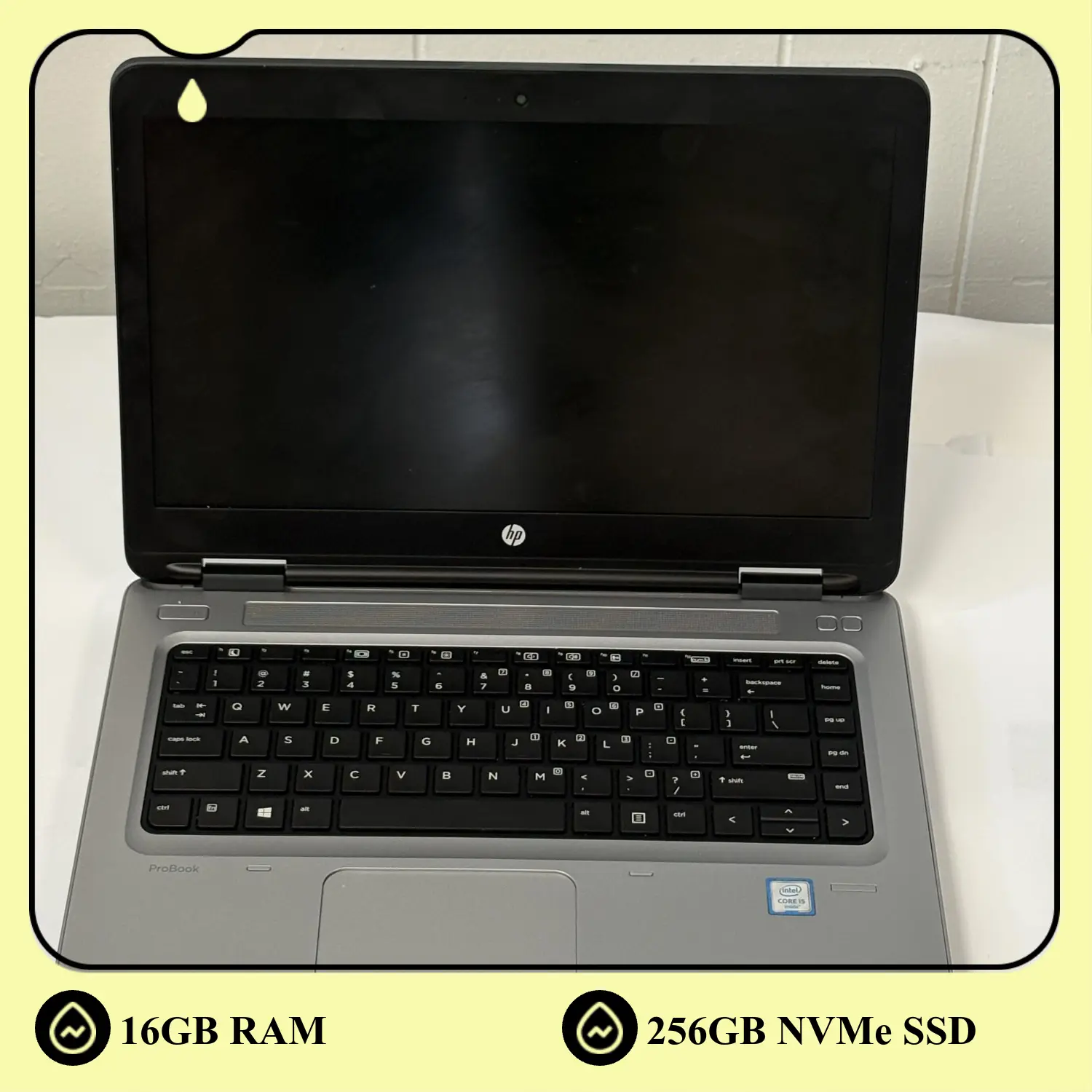 HP ProBook 640 G2 Business Core i5 16GB RAM – 256 GB NVMe SSD W-10 HP ProBook 640 G2 Business Core i5 16GB RAM – 256 GB NVMe SSD W-10