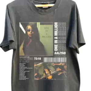 Aaliyah Vintage Shirt, Classic Music Shirt Gift for men women shirt, Y2K Pop Culture, Vintage Band Tee