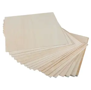 Creality  12×12x1/8'' Intelligent Recognition Basswood Plywood Sheets - 10pcs