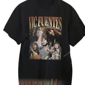 Vintage Vic Fuentes Homage Tshirts Tshirt Classic Cotton Menswear Top