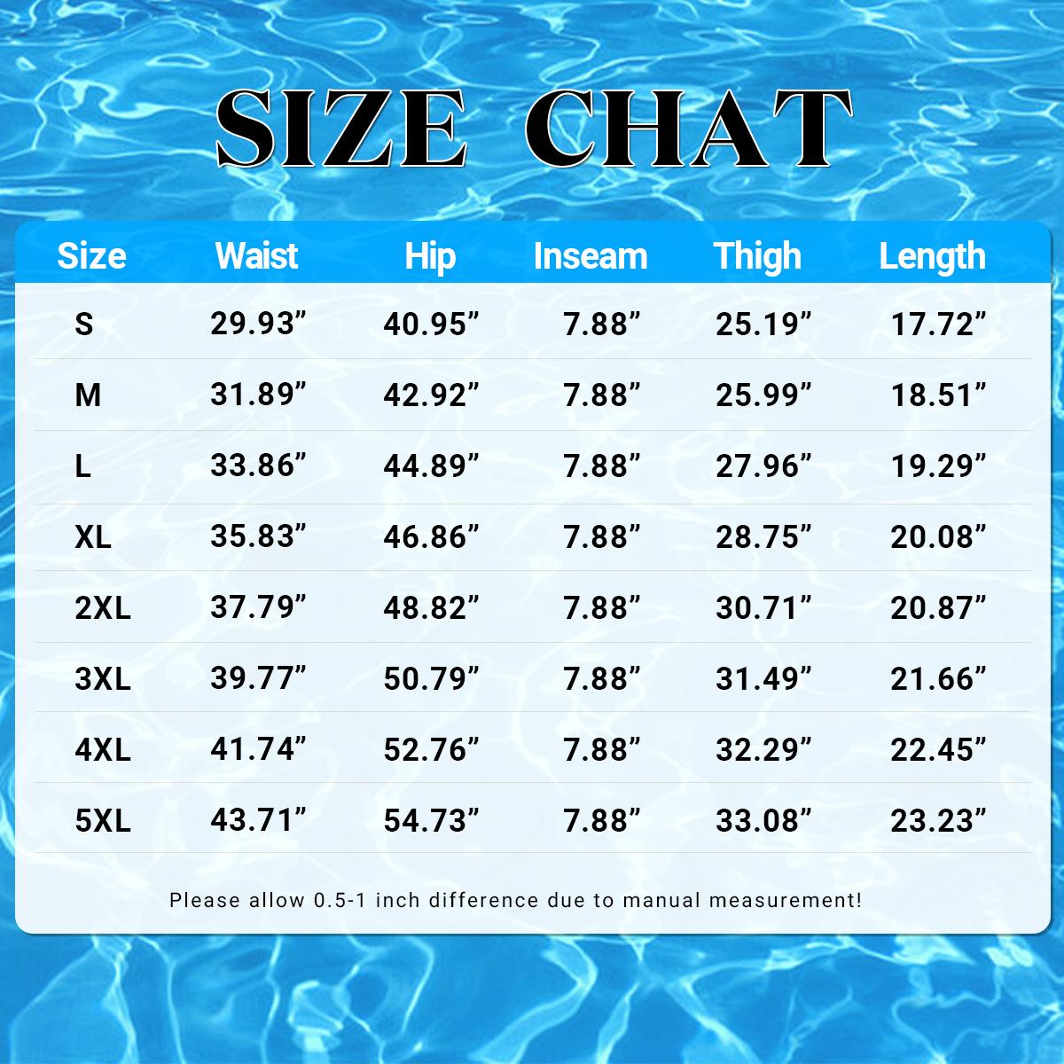 JUNBAOSS Men's Swim Trunks with Compression Stretch Beach Shorts Quick Dry with Pockets No-Chafing Board Shorts, Breathable Fit Hawaii Beach Shorts Swimwear Bathing Suits (SIZE:S-5XL) SpringStatements