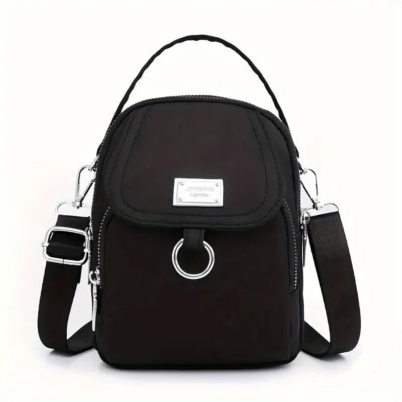 Small Crossbody Purse Bag Shoulder Bags for Women Multi Pocket Messenger Bag Nylon Cell Phone Handbags Wallet Tiny Purse for Everyday