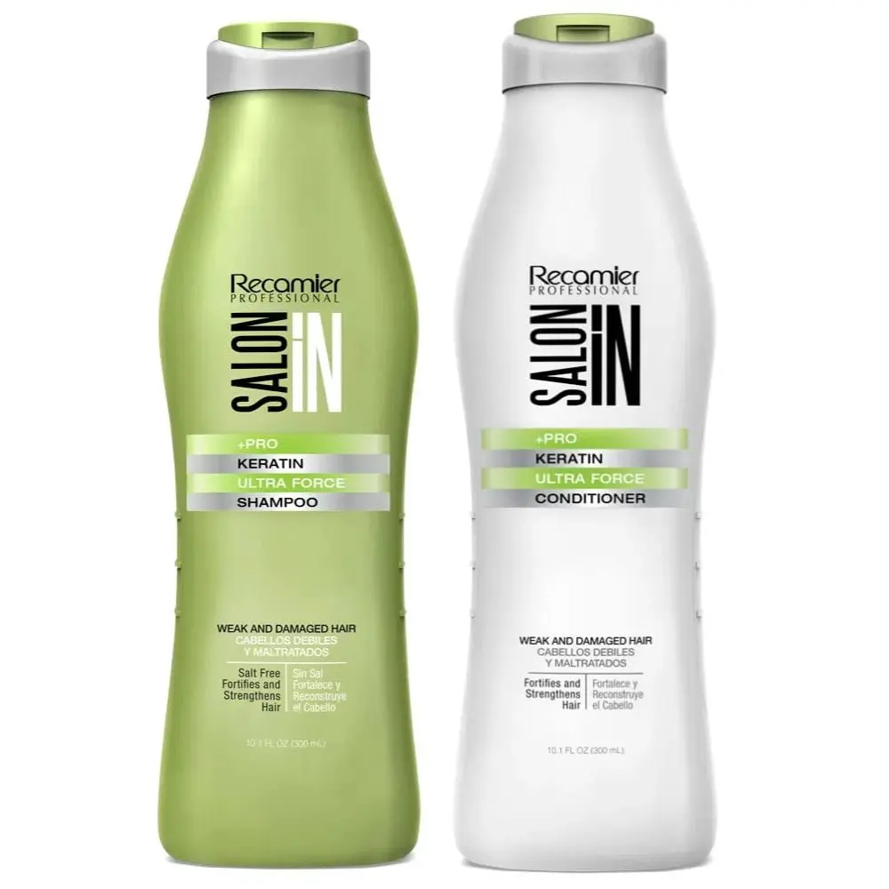 Recamier Salon In Shampoo 300ml y Acondicionador Ultra Force 300ml (2 pack)