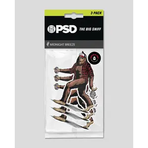 PSD Big Foot Air Freshener 3 Pack