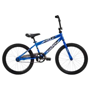 Huffy 20" Rock It Kids' Bike, Fits Riders 44"-56", Blue, Youth, Boys