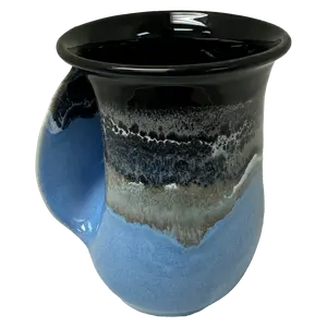 Handwarmer Tea/coffee Ceramic Mug - Left Hand
