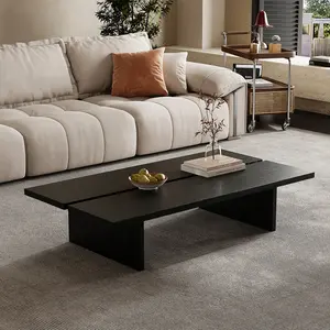 47.2" Inch Rectangular Coffee Table Furniture Living Room