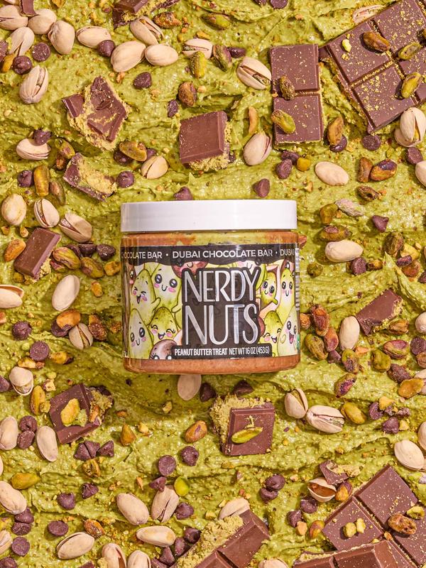 Dubai Chocolate Bar Peanut Butter Treat