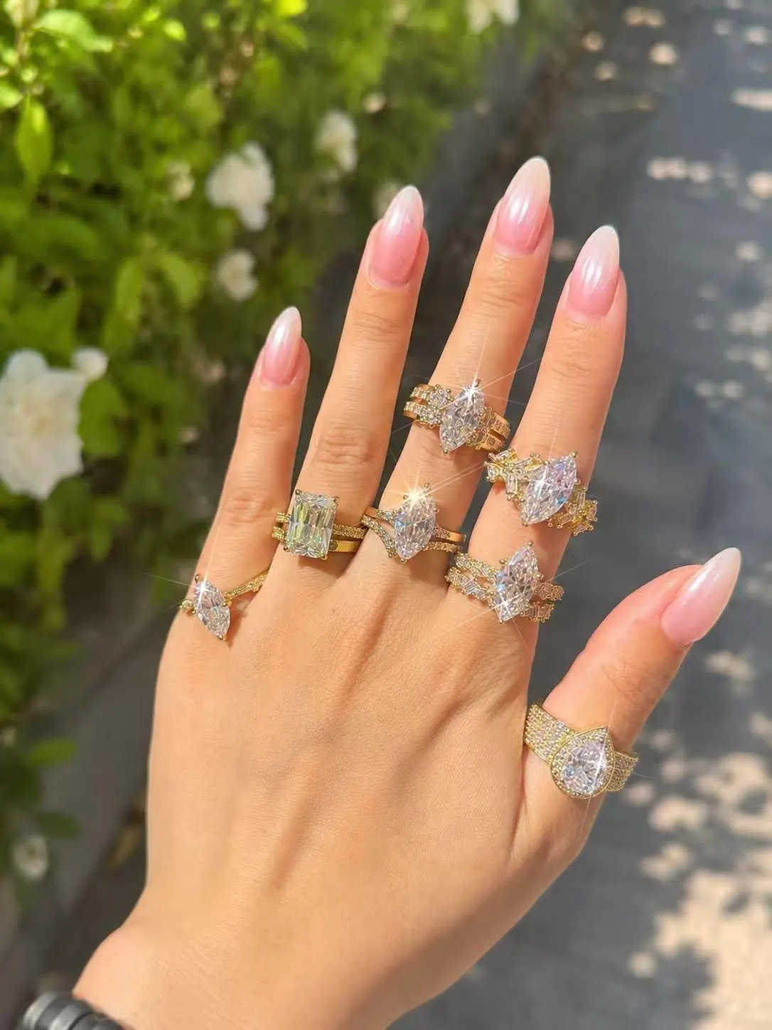 Stainless Steel Jewelry: Stainless Steel Rings, Earrings, Bracelets, and Necklaces with High-Quality Zirconia — 03Winnie