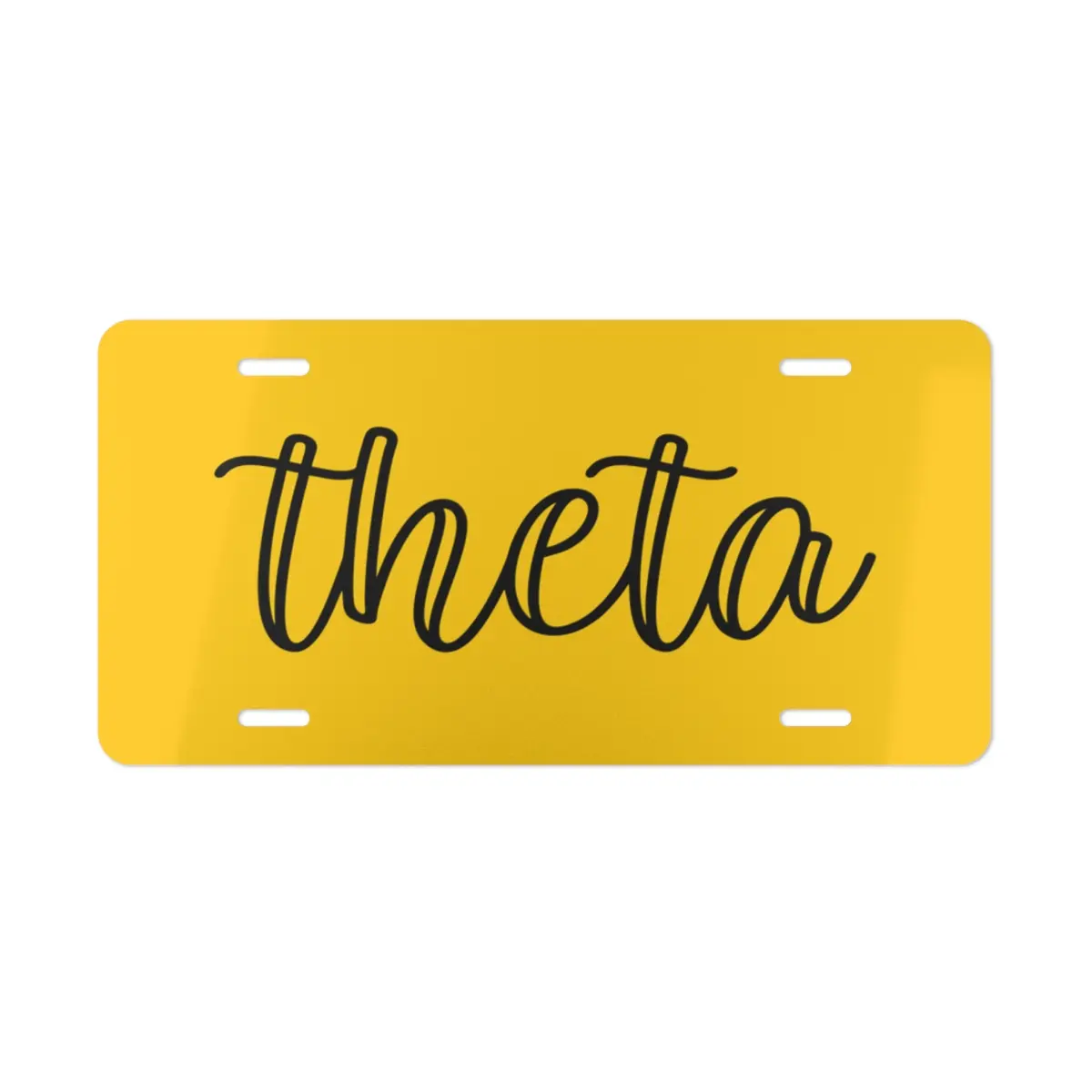 Kappa Alpha Theta Kem License Plate