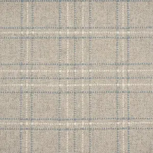 Pristine Plaid - Bluestone - Wool-Nylon Blend Area Rug