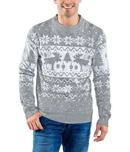 Men's Merry Moose Ugly Christmas Sweater