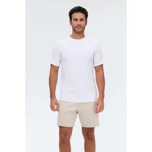 AVIILA Obsidian Tee - Short Sleeve Split Hem