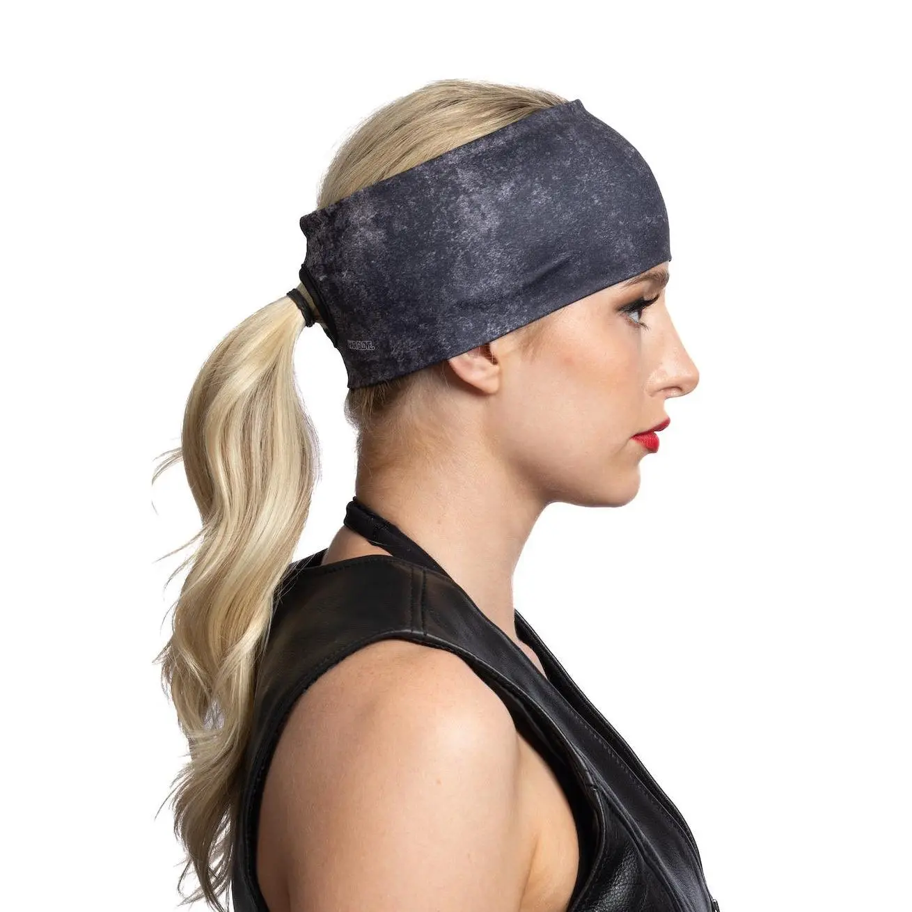 Ponytail Headbands Light Weight - Wash Prints, Headband With Ponytail, High-Output Activity, Fitness For Everyone