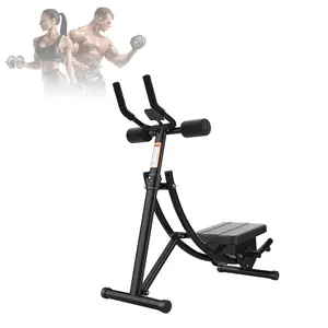 Stable Home Fitness Stepper with Ergonomic Handle & Padded Seat for Versatile Body Training Sessions Ideal for Home Workouts