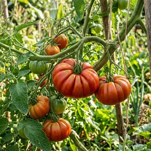 100 Beefsteak Tomato Seeds for Planting - Giant Slicing Tomato Seeds for Home Garden - Grow Massive, Juicy Red Vegetables