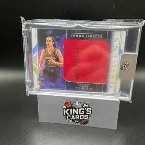 Origins Caitlin Clark jersey swatch card