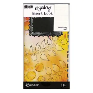 Dylusions Dyalog Handwriting Lines #2 Insert Book