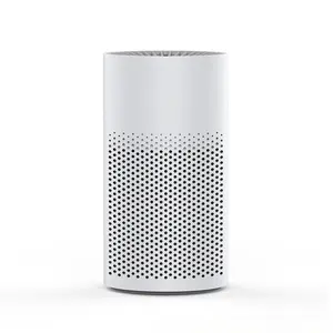 Car-Mounted Smart Negative Ion Air Purifier Ionizer - Plug-In USB-C Power, Activated Carbon, Odor Removal, New Vehicle Formaldehyde Elimination, 170mm Height, 90mm Diameter, Cup Holder Compatible Car Interior Accessory