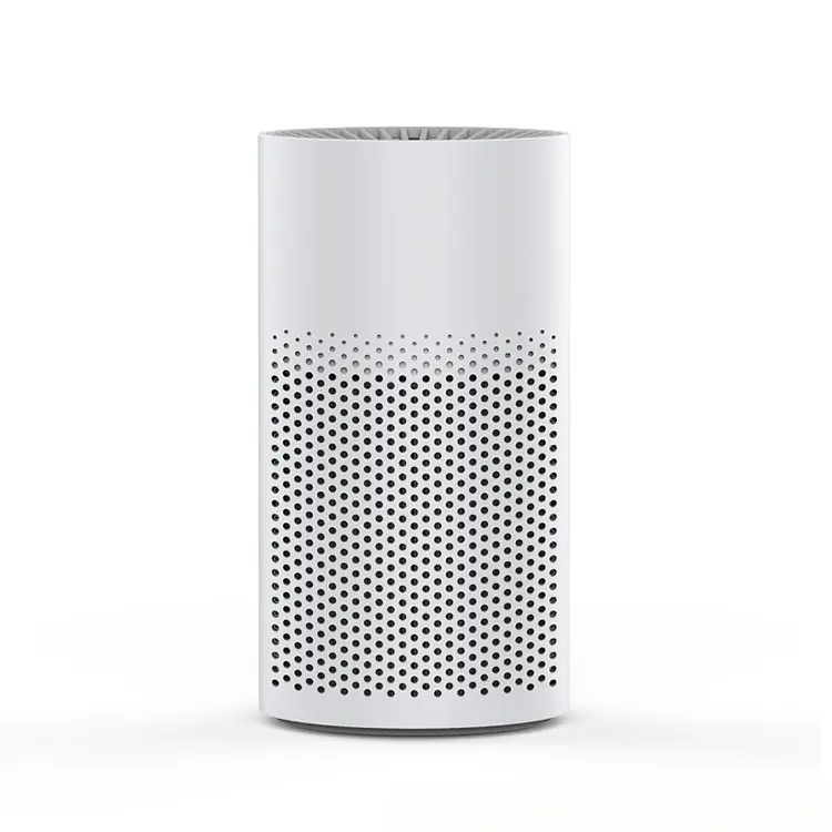 Car-Mounted Smart Negative Ion Air Purifier Ionizer - USB-C Energy-Efficient, UV-C Sterilization, Activated Carbon, Odor Removal, Formaldehyde Reduction, 170mm Height, 90mm Diameter, Cup Holder Compatible, App Connectivity & Control Car Interior Accessory