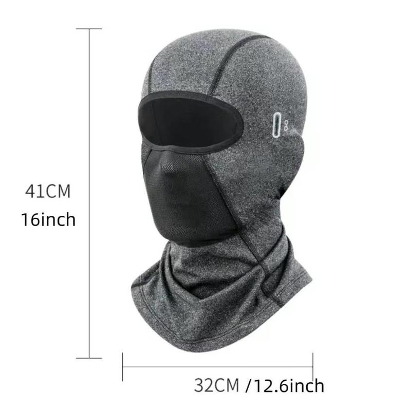 Balaclava Face Mask with Glasses Holes for Men Women Summer Cooling Shiesty Mask Sun UV Protection for Motorcycle Work Ski