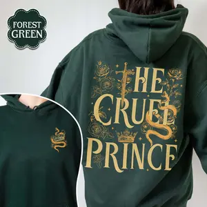 The Cruel Prince Sweatshirt, the Folk of the Air Sweater, Cardan Greenbriar Shirt, Jude and Cardan Shirt, Bookish Gift, Cruel Prince Hoodie