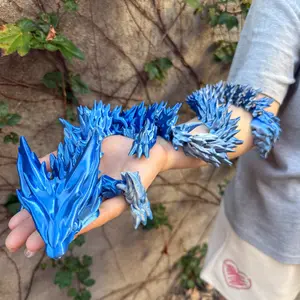 1pc 3D Printed Dragon Ornament, Home Decor, Christmas Gift, Suitable for Any Occasion, Party Decoration, Birthday Present