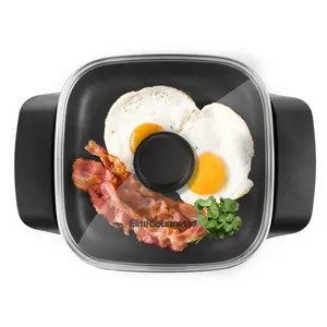 Elite Gourmet 8" x 8" Non-stick Electric Skillet