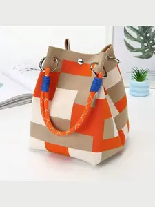 New Fashion Women Handbag - Multifunctional Shoulder Bag With Secure Buckle Closure Design, Large Capacity Tote Bag, Wrist Bag, Wallet, Storage Bag, Suitable For Travel, Outdoor, Commuting And Daily Use, Sturdy Handle, Fashion Accessories