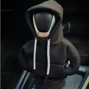 Gear Shift Hoodie, Gear Shift Cover, Universal Car Shift Knob Hoodie, Mini Hoodie for Car Shifter, Automotive Interior Cute Gadgets, Car Accessories and Decorations