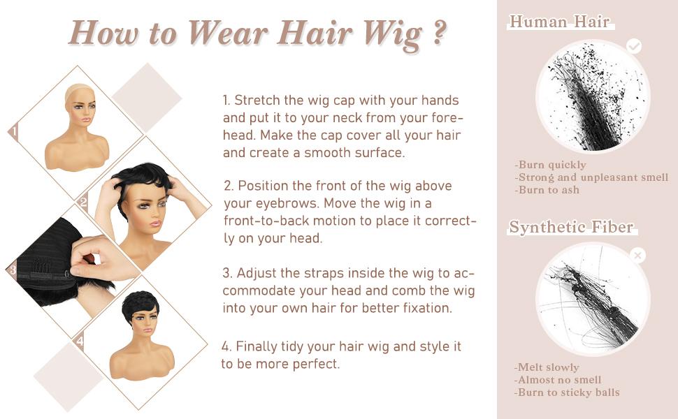 Curly African-style wig with bangs—16 inches, natural black curly hair, light bangs, made from human hair, heat-resistant, soft and natural texture, suitable for everyday wear 242