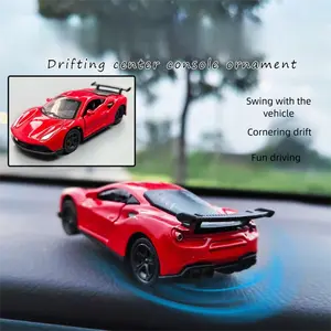 TikTok Viral Realistic Diecast Alloy Drift Car Dashboard Decor| Surfing Sliding Car Model Toy| Commute Boredom Relief| Car & Desk Ornament| Perfect Gift for Car Lovers