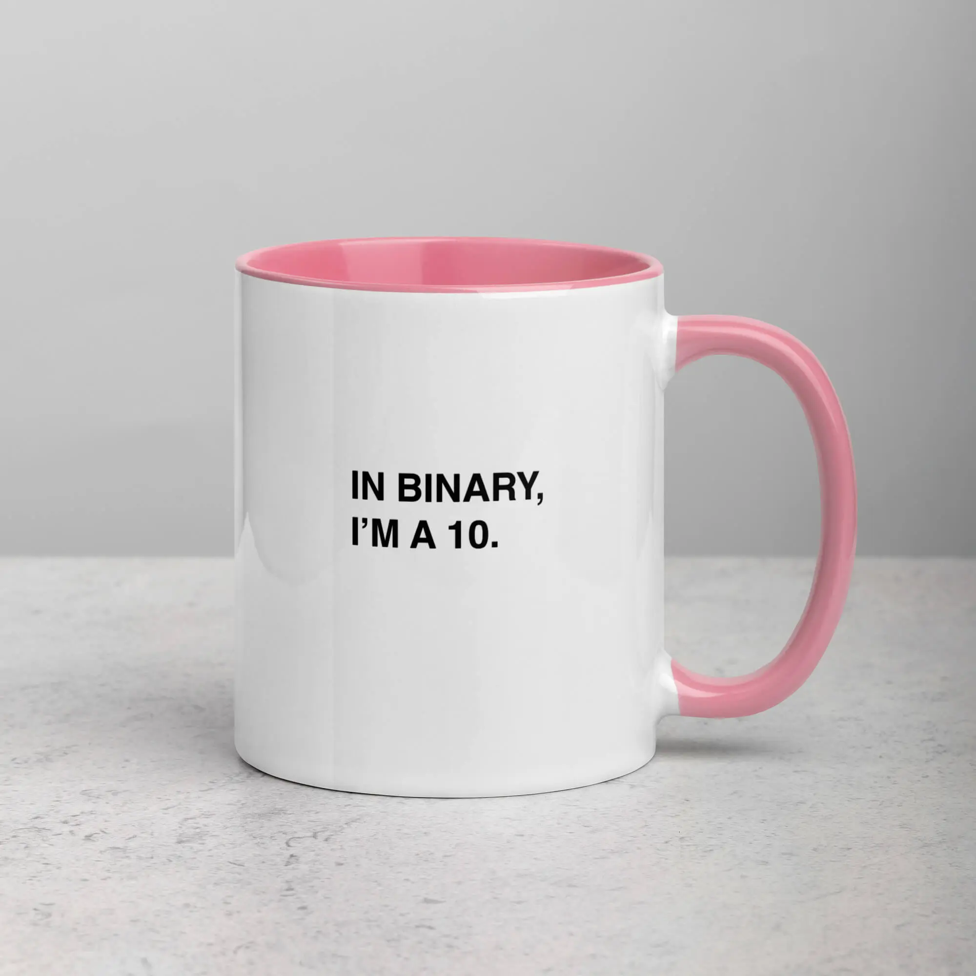 IN BINARY, I'M A 10 - MUG