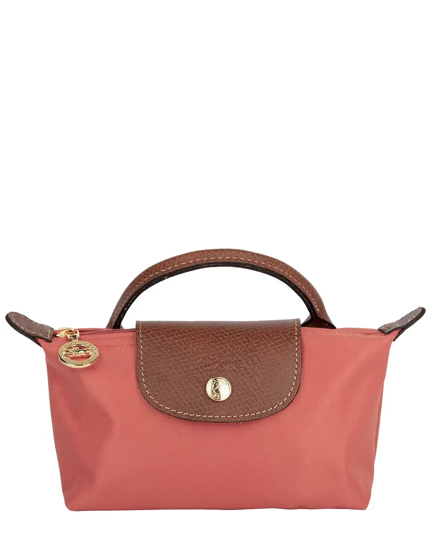 Longchamp Le Pliage Canvas Pouch with Handle