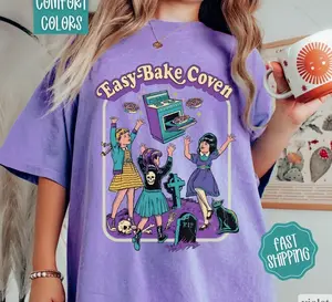 Easy Bake Coven Shirt Comfort Colors, 90s Horror Fan Shirt, Oversized Graphic Tshirt, Vintage Tshirts, Halloween Tshirt halloween shirt T3N