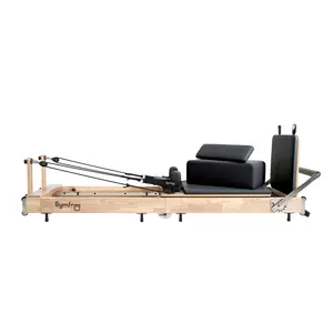 Collapsible Classic Reformer Pro – Black pilates-reformer