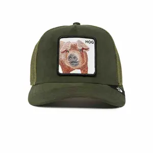 [HOG] - Goorin Bros "The Suede Pig" Adjustable Trucker Hat
