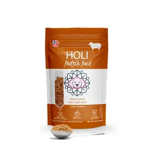 Freeze Dried Lamb Liver Dog Food Topper - Single Ingredient, Made in USA