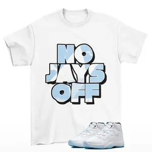 Jay All Day Sneaker Shirt to Match Jordan 11 Legend Blue