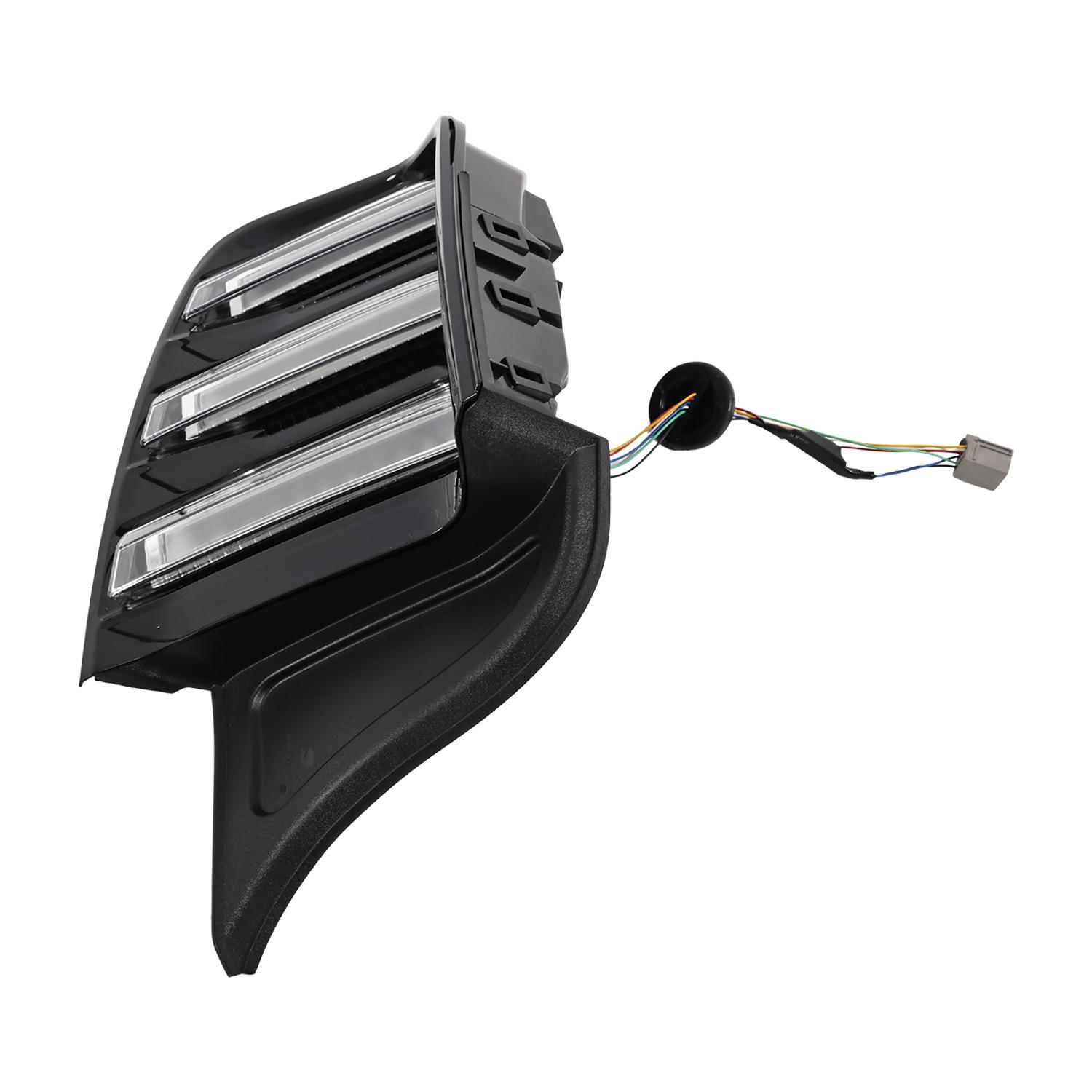 Nakkaa Screw-On LED Tail Lights - Brake & Signal Functions, Sequential Signals - Left & Right Fit for 2015-2023 Ford Mustang