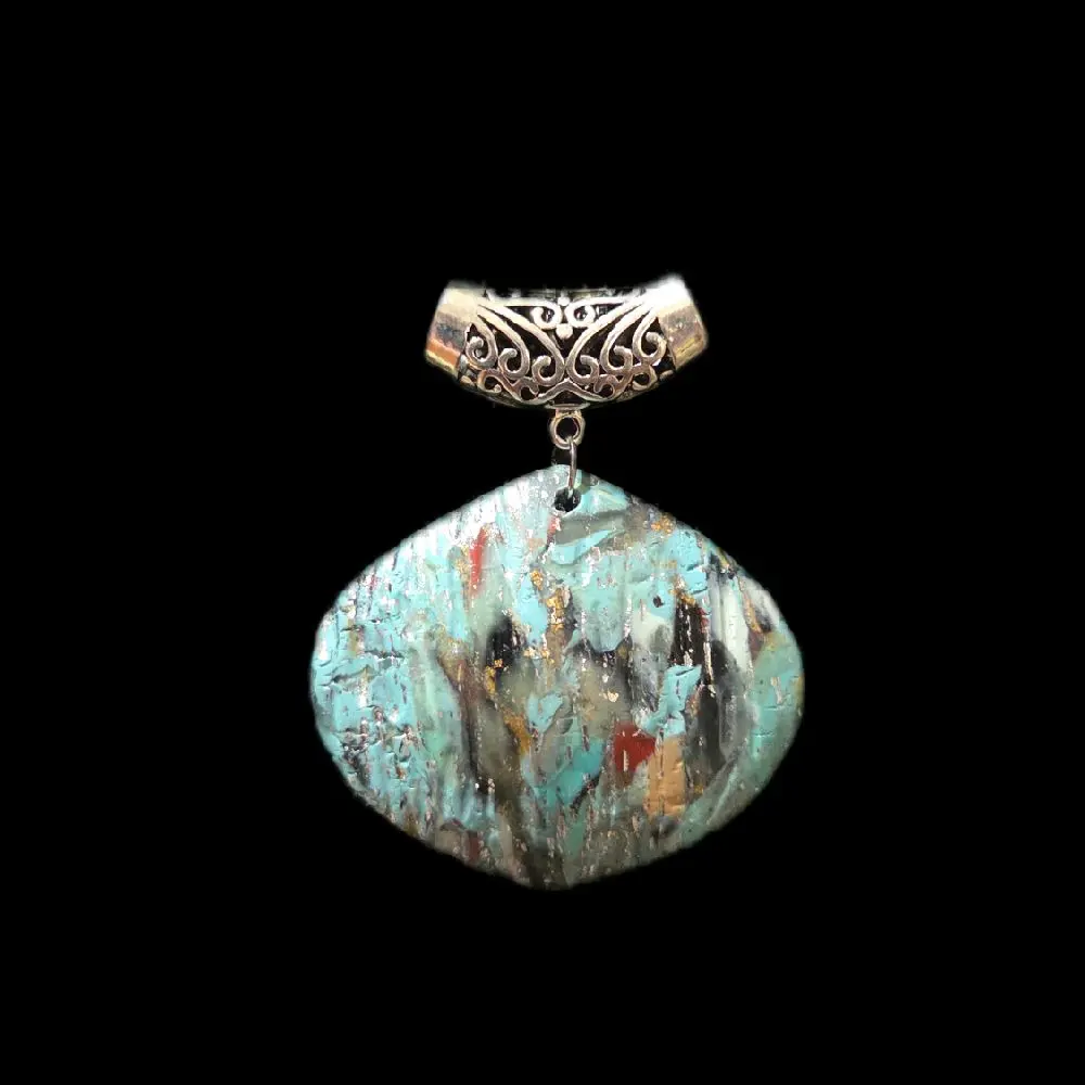 Now Available! Faux Turquoise Pendant Necklace- Stylish Faux Turquoise Jewelry for Any Occasion