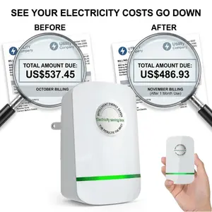 Electricity Bill Buster Last day!!!  US-Standard Power Saver — Stabilizes Voltage, Protects Equipment — Plug In and Save